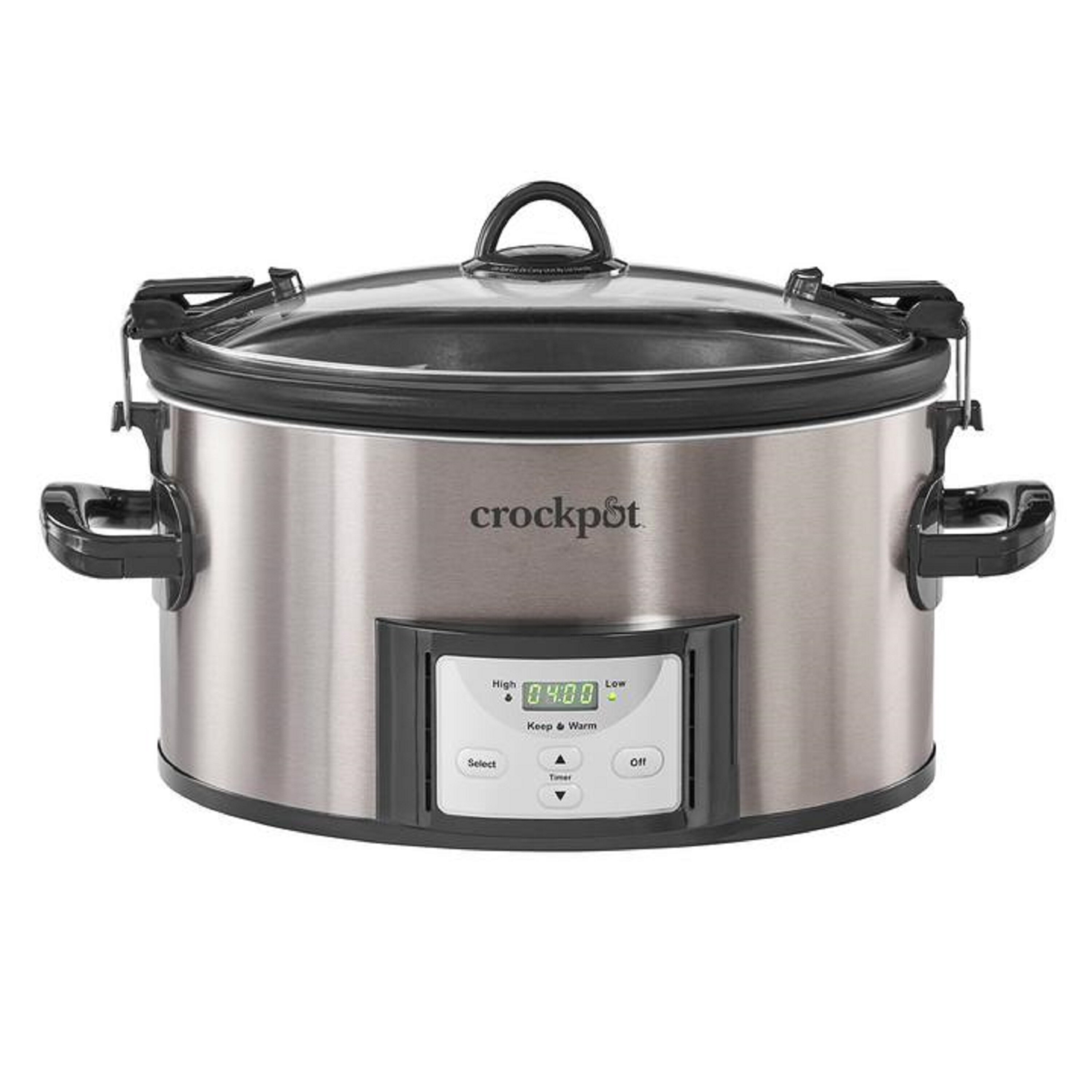 Crock-Pot Large 8 Quart Oval Manual Slow Cooker and Food Warmer