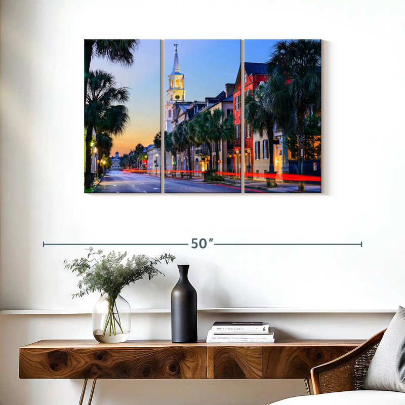 Tergel Charleston Cityscape, H 24 po x l 38 po