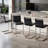 Mikale Upholstered Counter Stool with Metal Frame-334064588-334064578