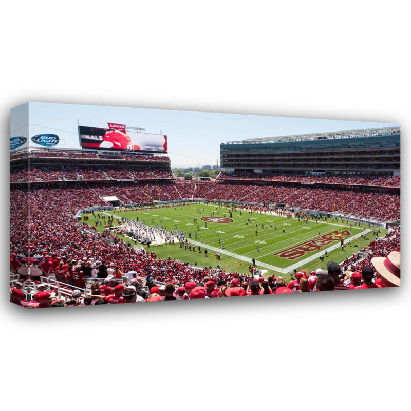 Levi's Stadium, H 10 po x l 18 po