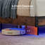 Cadre de lit avec lumières DEL, lit plateforme industriel avec station de charge-1874060362