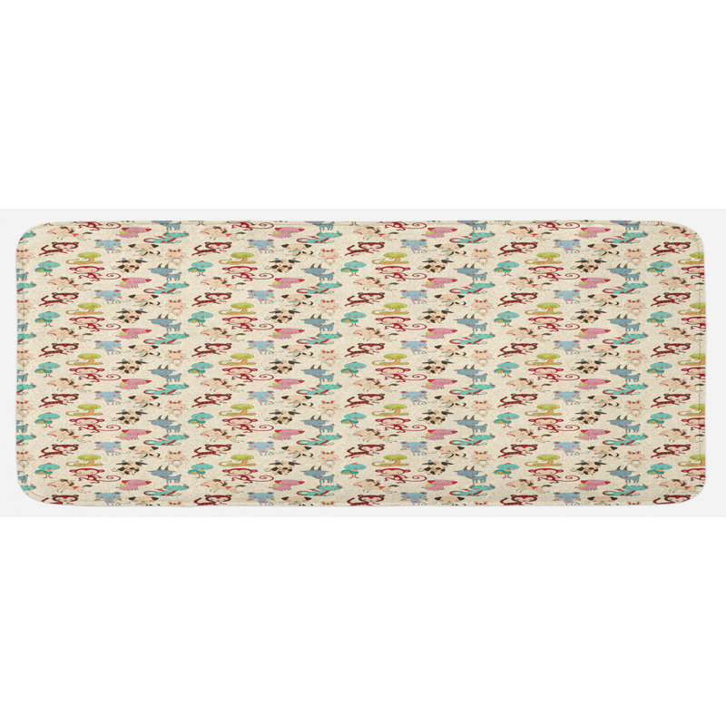 Tapis de cuisine chinois