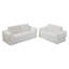 Canapé-lit convertible 2-en-1 pliable, canapé-lit en velours côtelé moderne avec 2 * oreillers, ensemble de canapé-lit modulaire sans dossier avec lit escamotable, canapé-lit pliant pour le salon-592087056