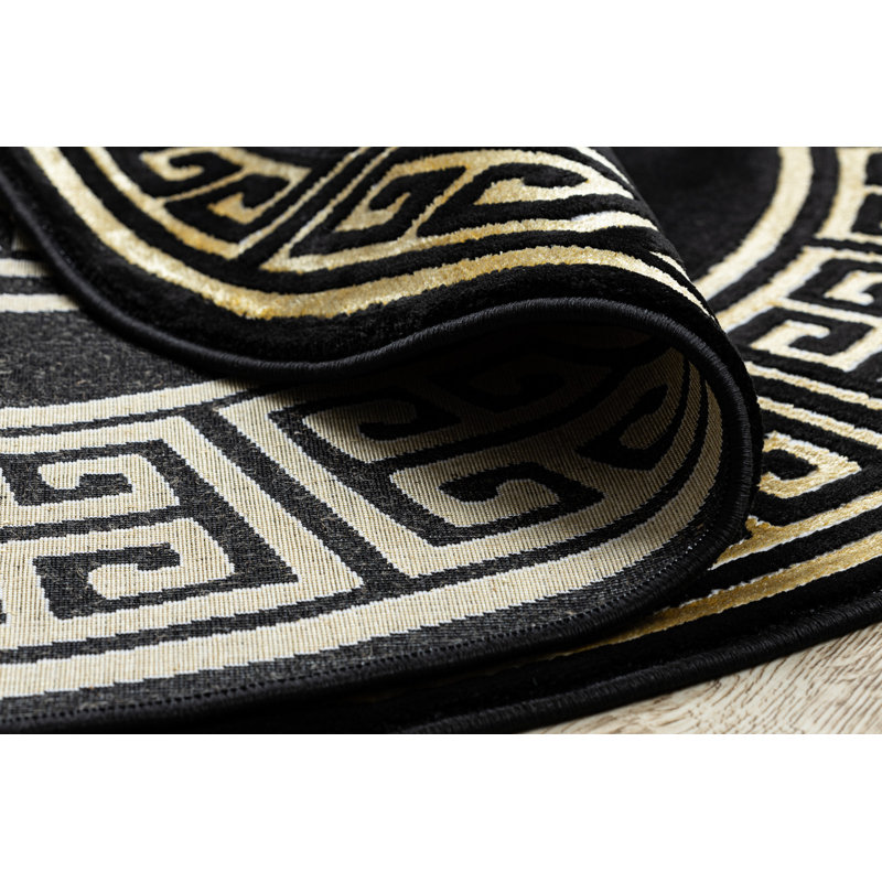 Round Eisenach Geometrisch Area Rug, Round 200cm