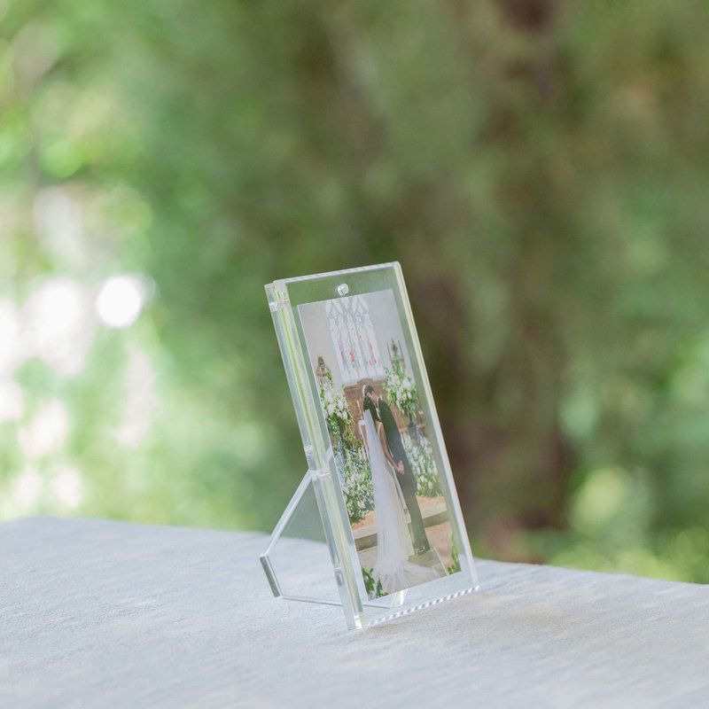 Clear Beveled Picture Frame, 5" x 7"