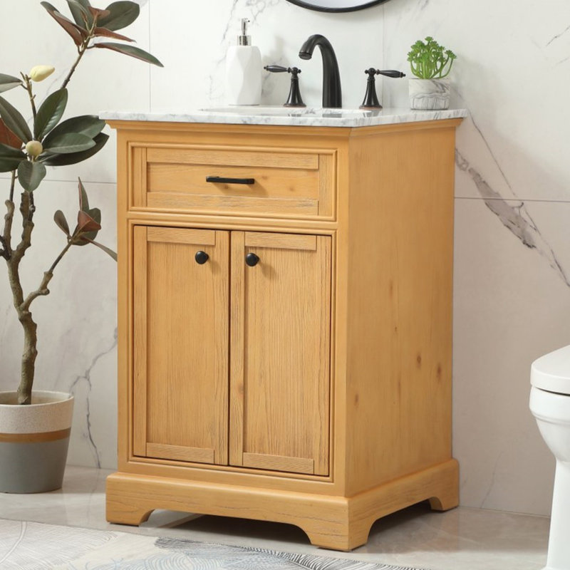 Ensemble de meuble-lavabo simple 24 po Hermes, Vert
