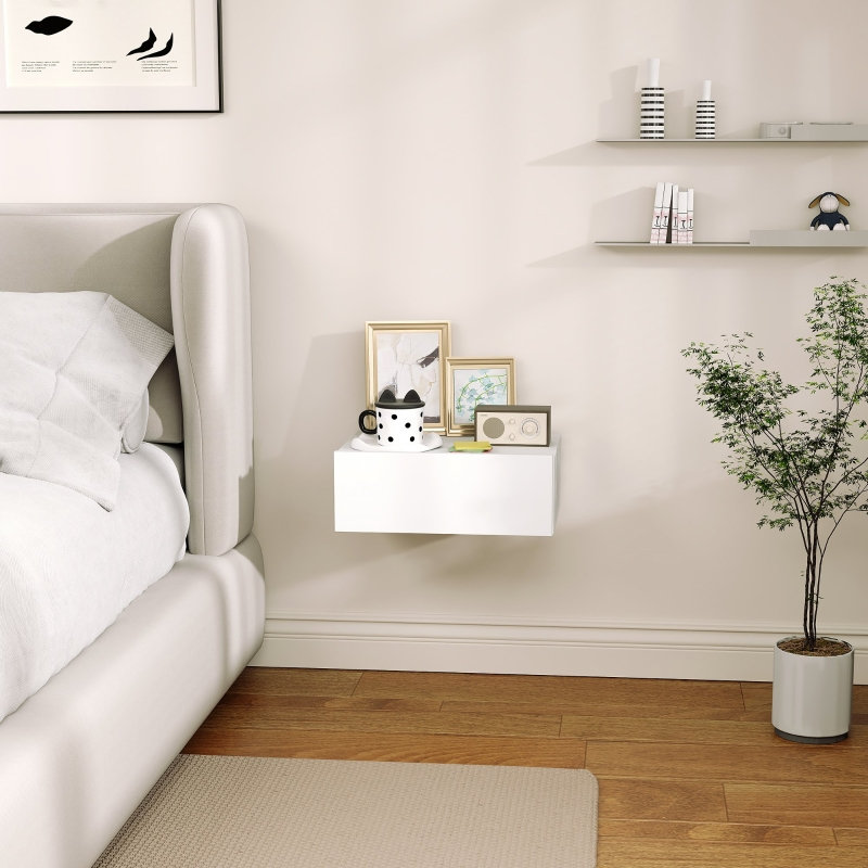 40cm W Particle Board Bedside Table