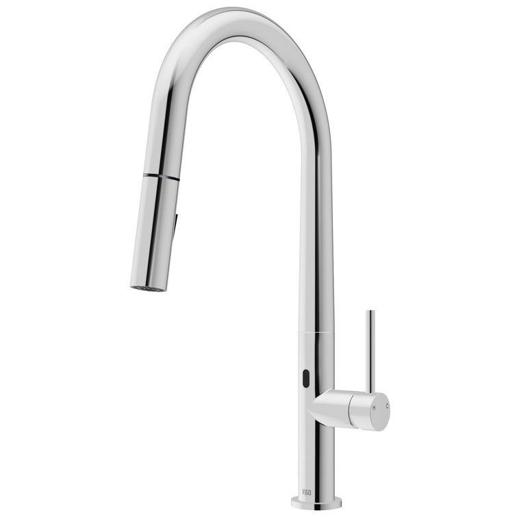 Greenwich 18" H 1-handle Pull-Down 2-Function Sprayer Touchless Kitchen Faucet