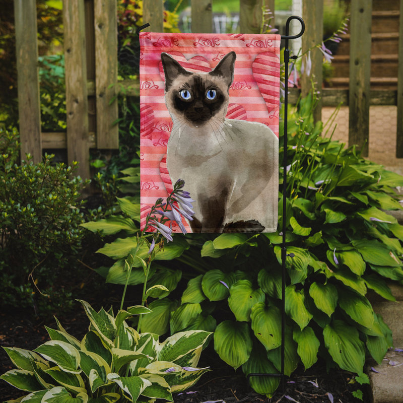 Double Sided 15'' H x 11'' W Polyester Animal Garden Flag