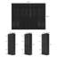 86.7'' H X 94.48'' W Book Cabinet Storage Bookcase Set-1756221024