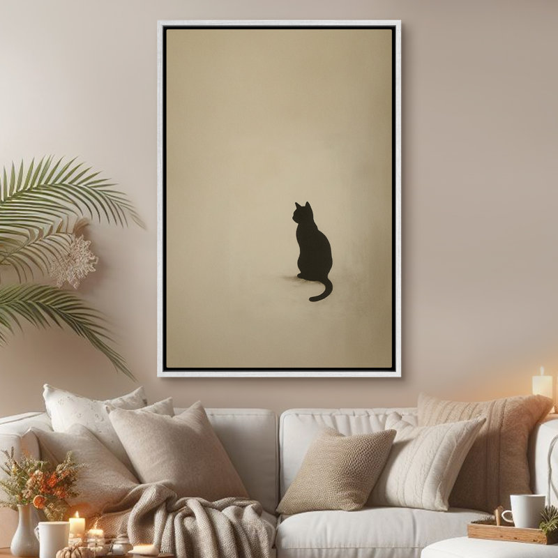 Art mural encadré, rétro, antique, classique pour chambre à coucher , H 24 po x l 16 po, Blanc
