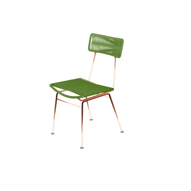 Chaise Hapi, Cactus / cuivre