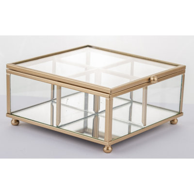 Glass Jewelery Box +