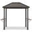 8 pi L 6 pi. D Pavillon de jardin en aluminium