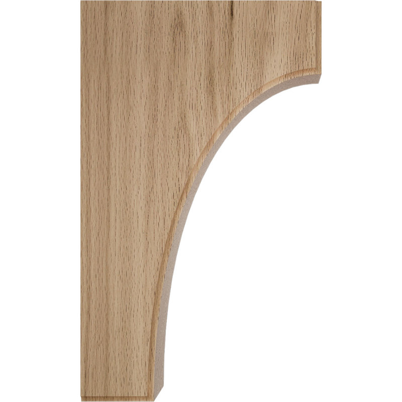 Support Clarksville, Chêne rouge, 5.25" W x 6" D x 10" H