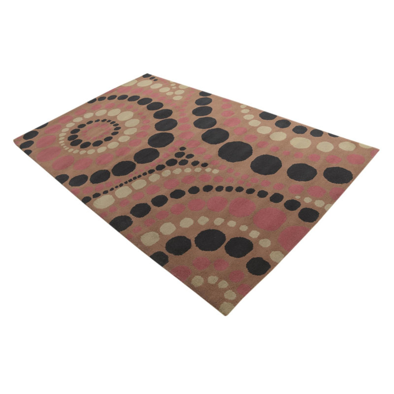 Tapis brun clair 5 pi 0 po x 7 pi 11 po Pineland