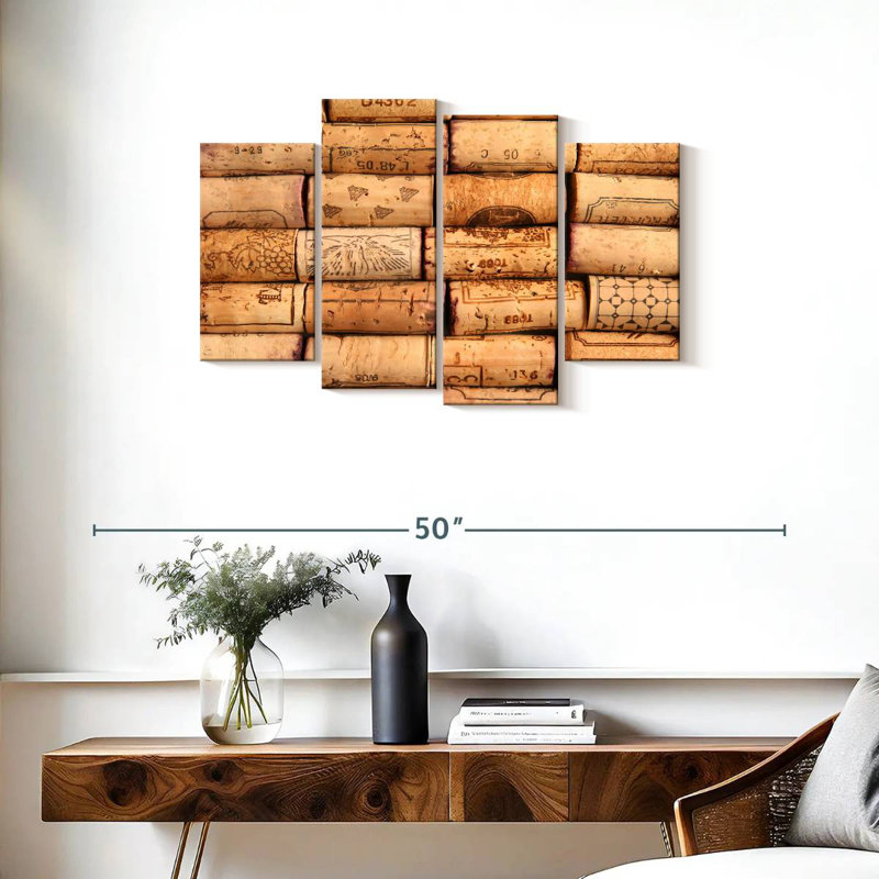 Yarlin Wine Bottle Corks, 22'' H x 36'' W