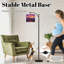 Lampe sur pied à arc avec abat-jour réglable Denver Colorado Skyline Sunset Rocky Mountains Lampe sur pied 3 températures de couleur à intensité variable pour lampe