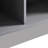 60.6" Freestanding Glass Door Display Cabinet