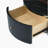 Round Coffee Table with 2 large Drawers Storage Accent Table-111115969