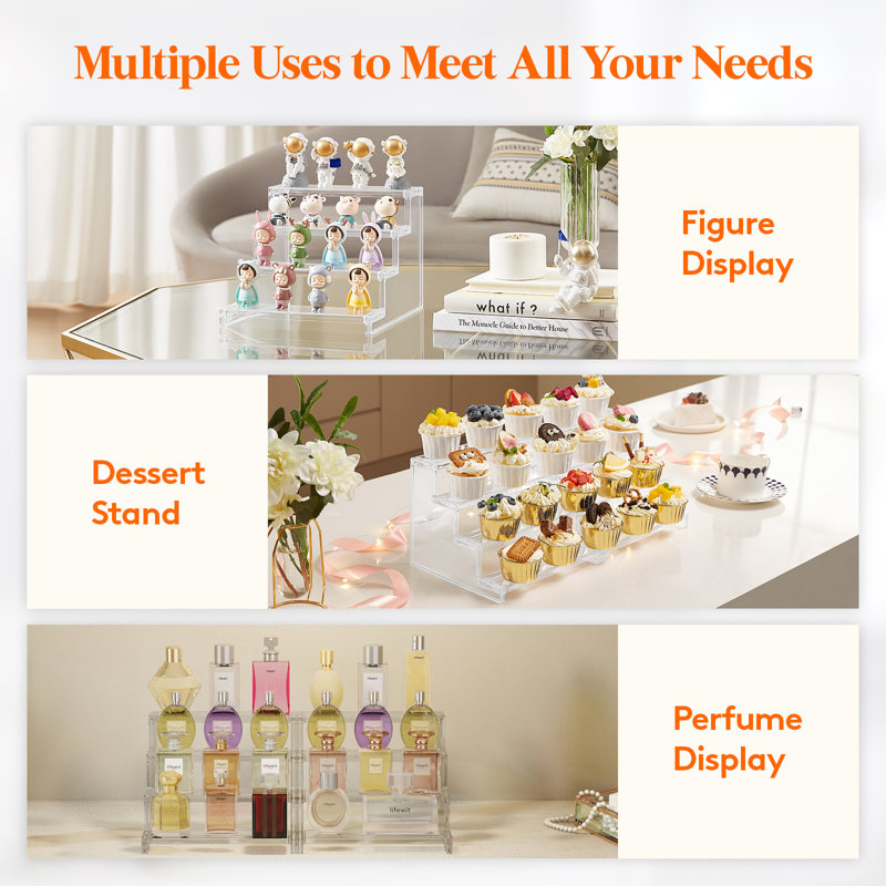 Plastic / Acrylic Makeup Organiser
