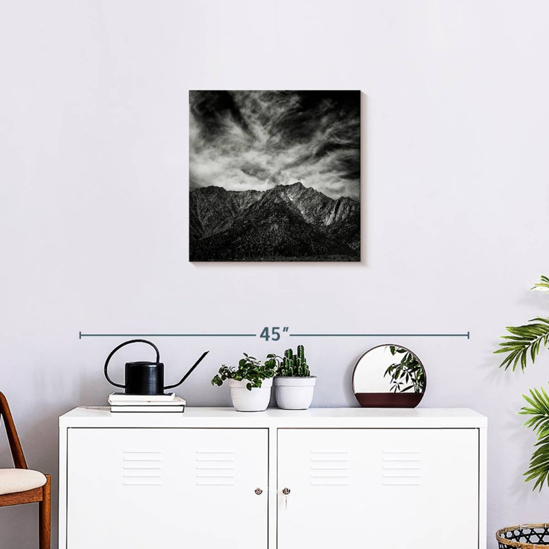 Alvord Mt. Whitney Summit Storm, 20" H x 20" W