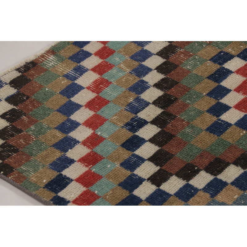 Distressed One-of-a-Kind 3'6X5'7 Area Rug