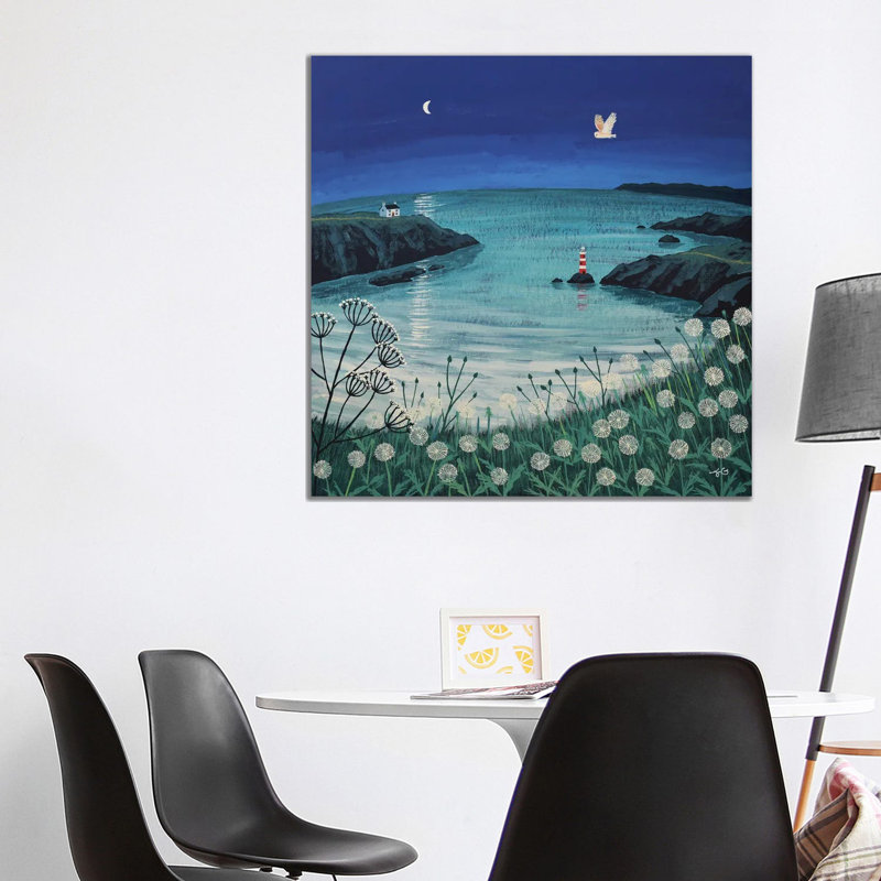 Time And Tide by Jo Grundy - Wrapped Canvas Print, 93.98 cm H x 93.98 cm W