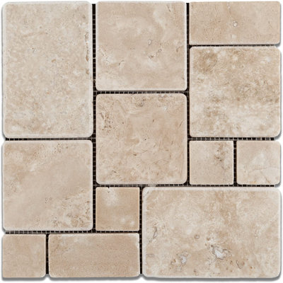 Carreau Durango Travertine Versailles