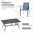 6 - Person Patio Dining Set with Rectangular Table-98781150