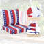 Ensemble de 2 coussins de siège profond d'extérieur (coussin seulement)-1740683951