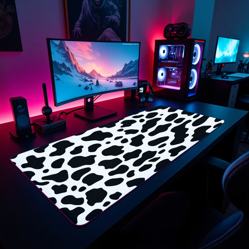 Polyester Desk Pad, 23.6x13.8