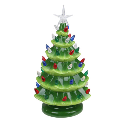 12.5'' Ceramic Lighted Photo Ornament