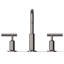 Purist® Widespread Faucet with Drain Assembly Low Lever Handles and Low Gooseneck Spout-651921569