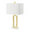 Lampe de table dorée 26 po