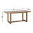 Modica 70'' Pine Solid Wood Sled Dining Table-1133175076