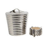 Starburst Crown Coasters-Nickel
