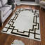 Tapis oriental rectangulaire en polyester 2 pi 7 po x 4 pi 11 po Beldin