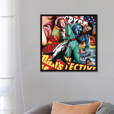 « space cowboy », impression sur toile