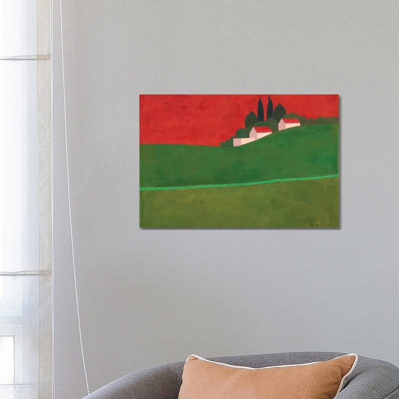 Ruhama 2 1 Piece Painting on Canvas, 66.04 cm H x 45.72 cm W x 1.91 cm D, Wrapped Canvas
