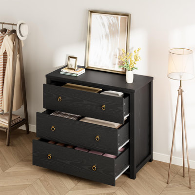 Commode moderne avec tiroirs spacieux - Grand rangement pour vêtements pour chambre à coucher, placard, salon, couloir et chambre de bébé