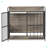 Indoor Dog Crate With Double Doors For Medium Dog