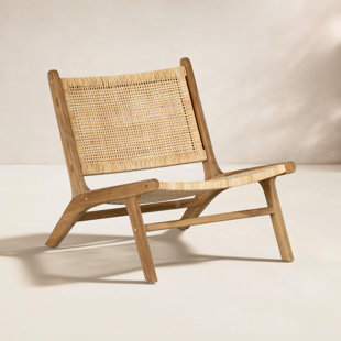 Teak Outdoor Armless Lounge Chair