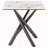 Newport Mirage White End Table