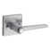 Daylon Safelock Keyed Door Lever with Square Rosette