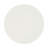 31" White Cement Round Drum Coffee Table