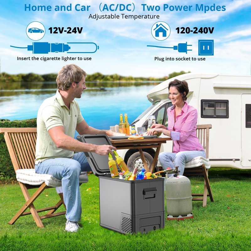 Yesurprise 42 cu. Mini réfrigérateur autoportant