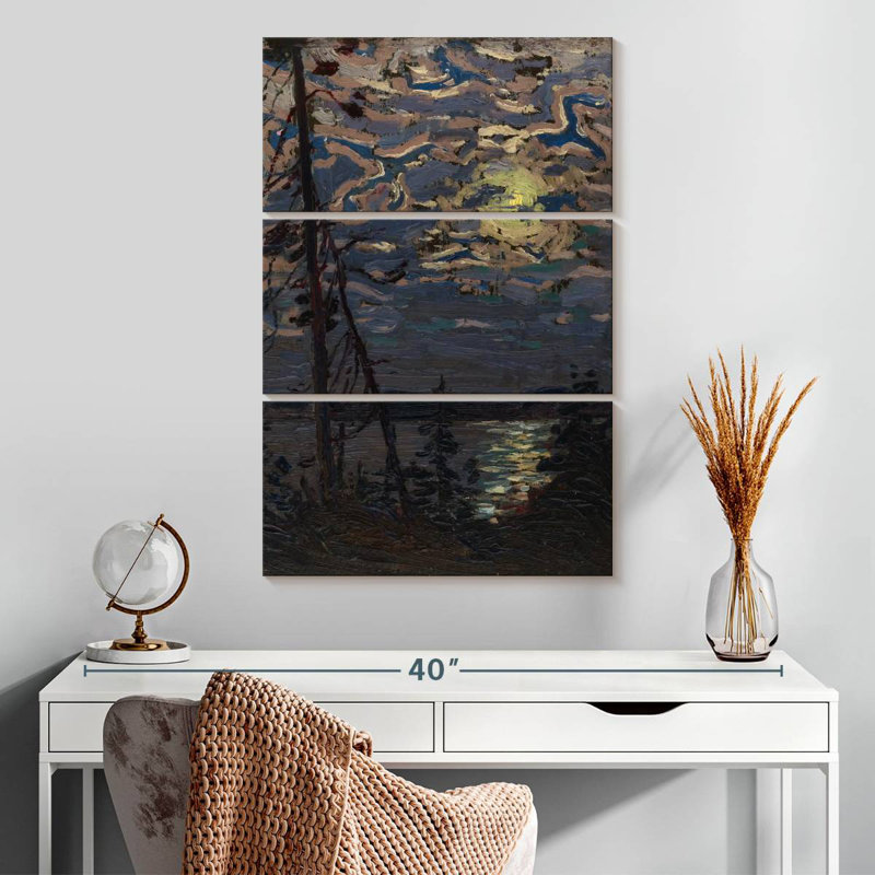 Alvord clair de lune 1915, H 32 po x l 20 po