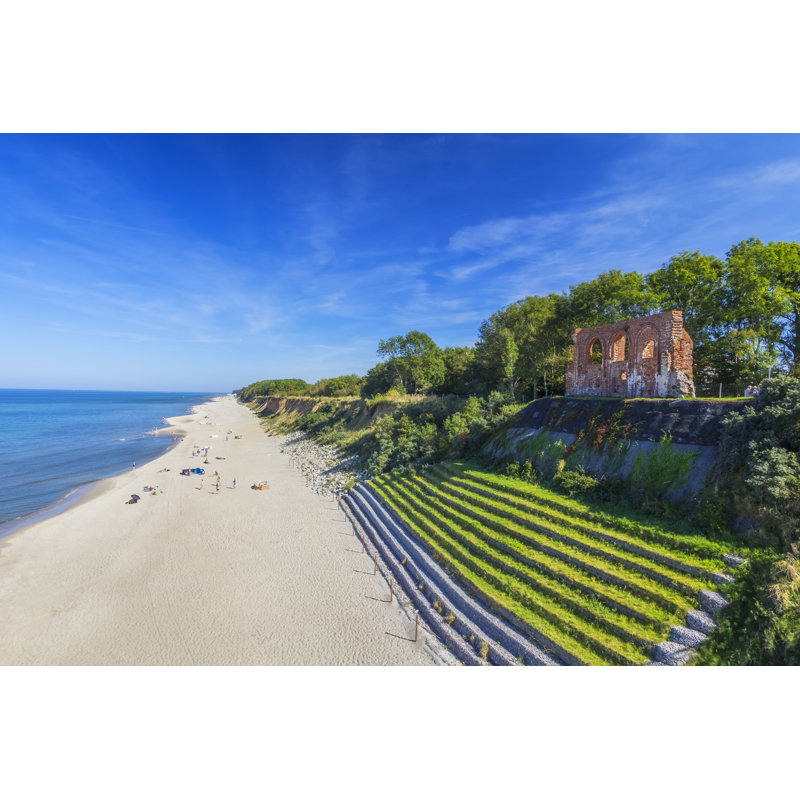 Bord de mer polonais par Ewg3D, H 24 po x l 36 po