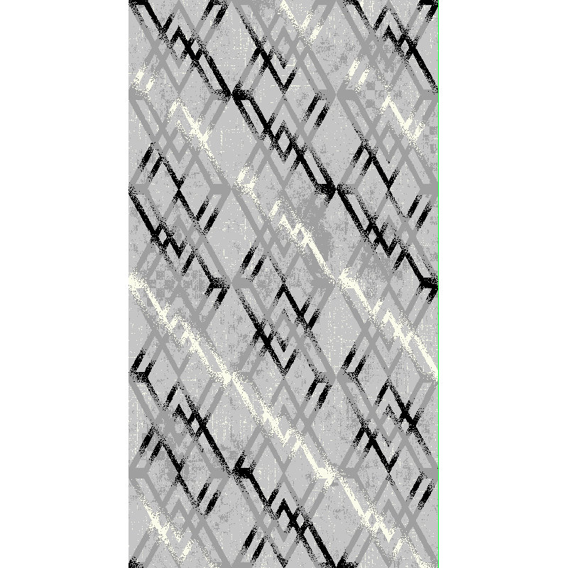 Tapis gris Marilyn, Rectangle 5 pi x 8 pi